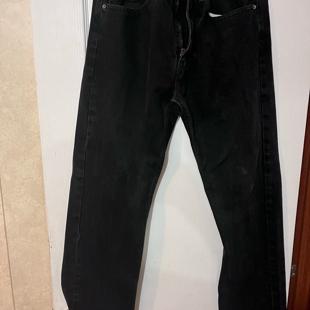Black Denim Jeans